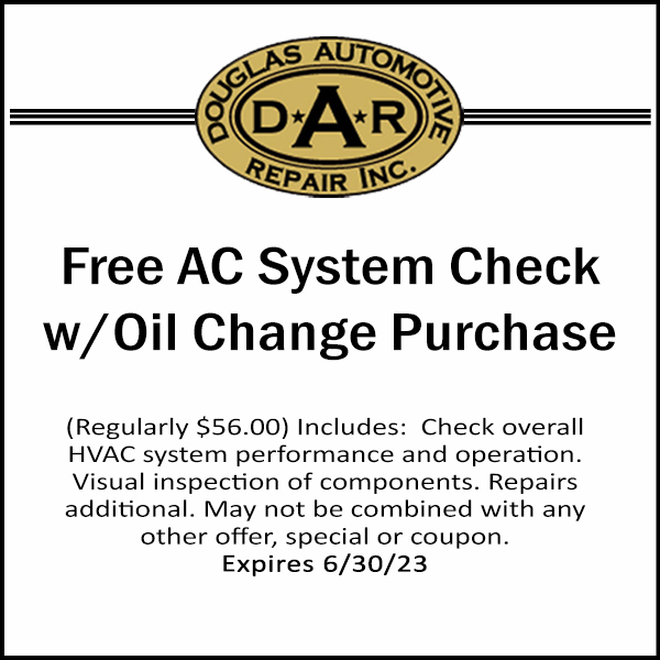 05-MAY 23 AC CK with Oil Change